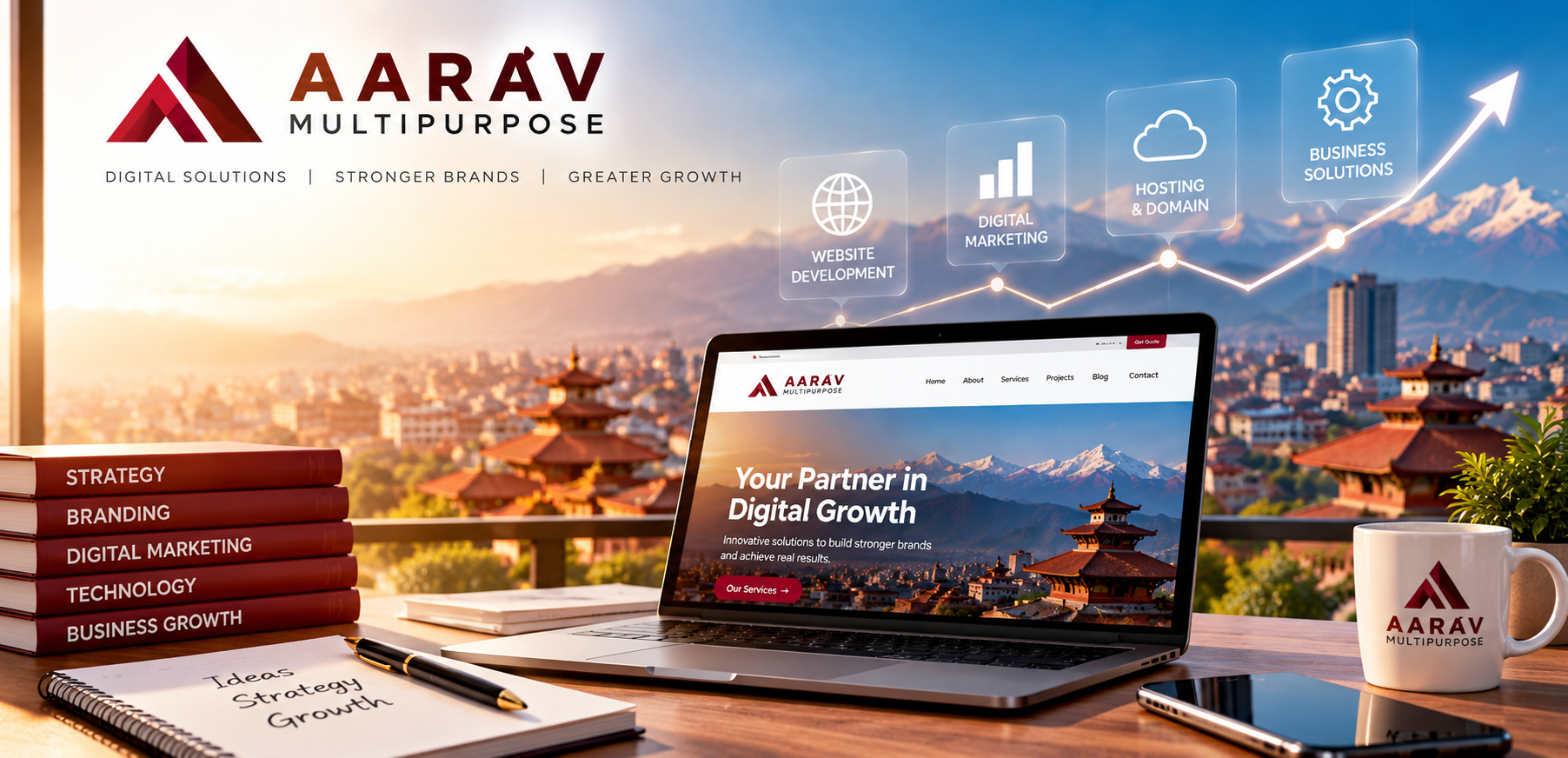Aarav Multipurpose digital presence and business growth